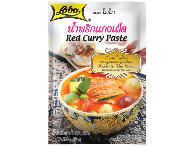 Rode Currypasta