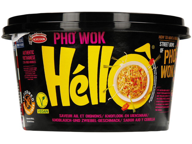 Instant Noedels Pho Wok Ui Knoflook