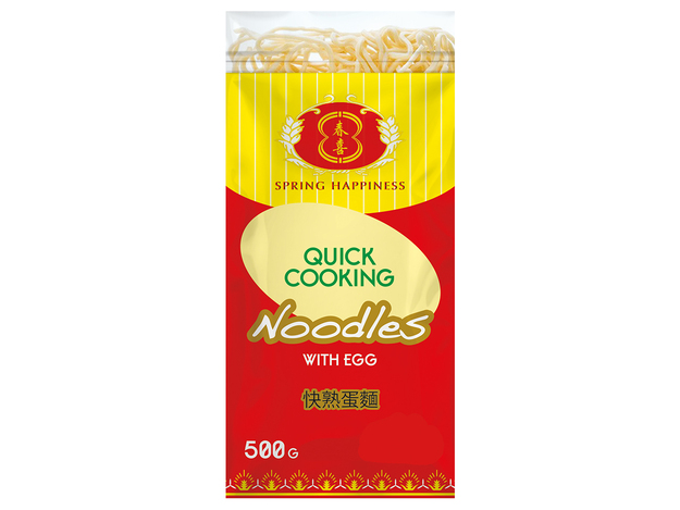 Quick Cooking Noedels met Ei