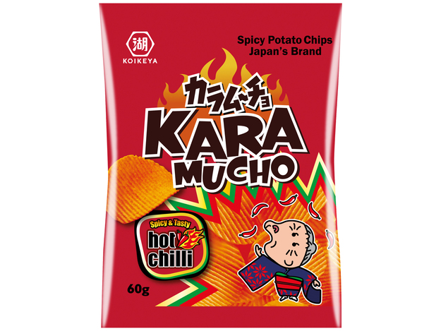 Aardappelchips Geribbeld Karamucho Chili