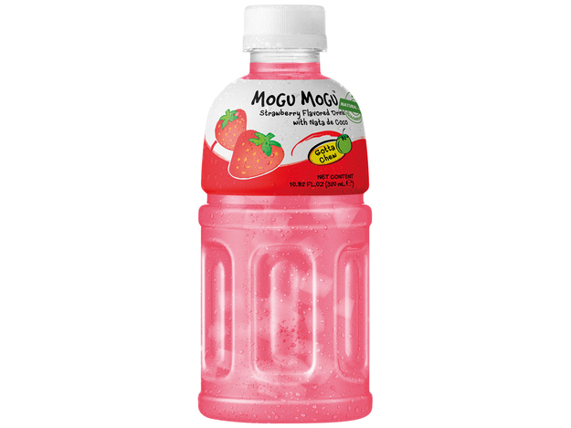 Aardbeiendrank met Nata de Coco