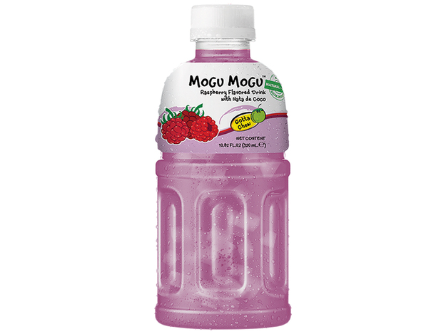 Frambozen Drank met Nata de Coco
