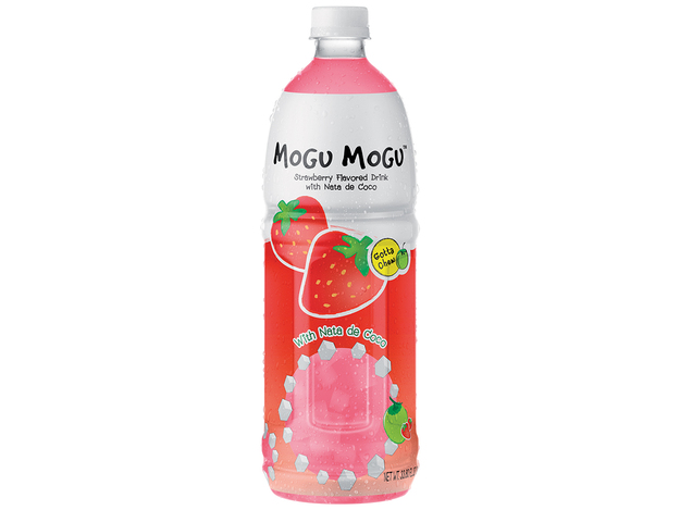 Aardbeien Drank met Nata de Coco