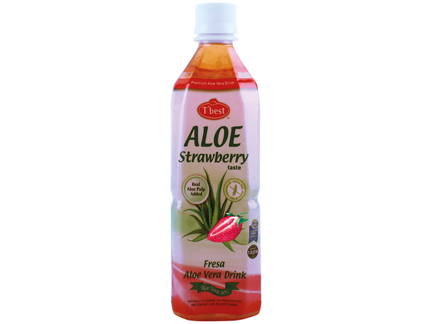 Aloe Vera Drank met Aardbei