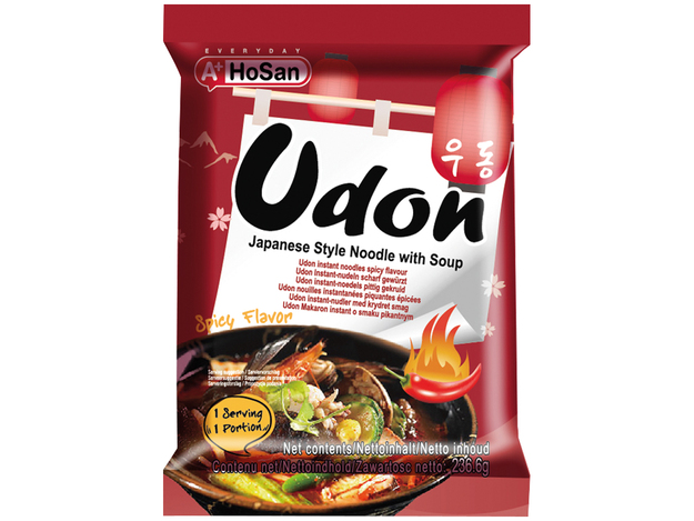 Udon Instant Noedels Pittig Gekruid