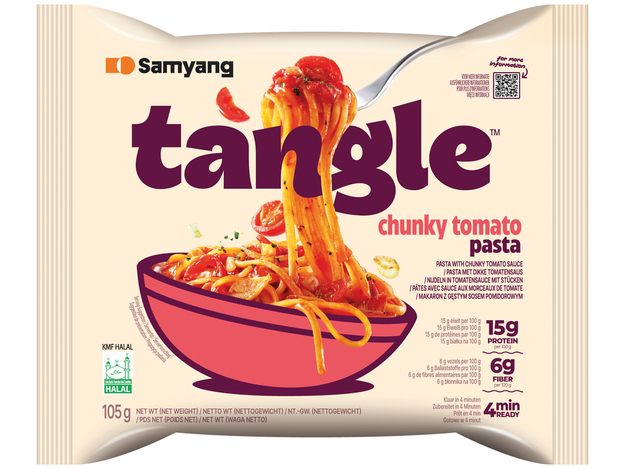 Tangle Pasta with Tomato Sauce